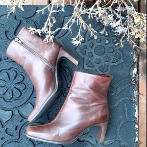 Aldo Brown ankle boots (leather)